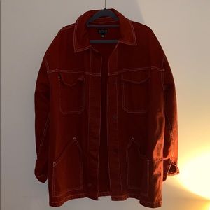 Top Shop Oversized Denim Jacket